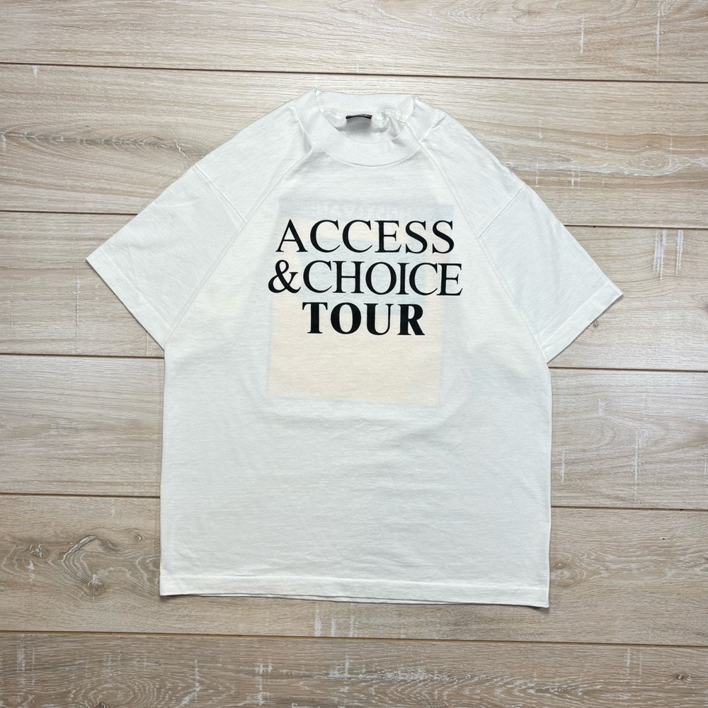 Vintage 90s Access & Choice Tour tee | Size L
